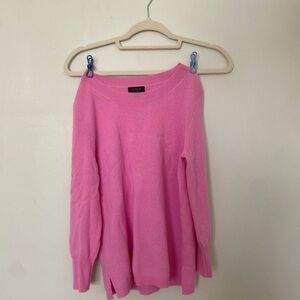 Pink jcrew cashmere Sweater